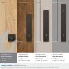 Amerock Thoreau 8-13/16 inch (224mm) Center-to-Center Rectangle Polished Chrome Cabinet Pull Backplate, BP3760626(Oil Rubbed Bronze)