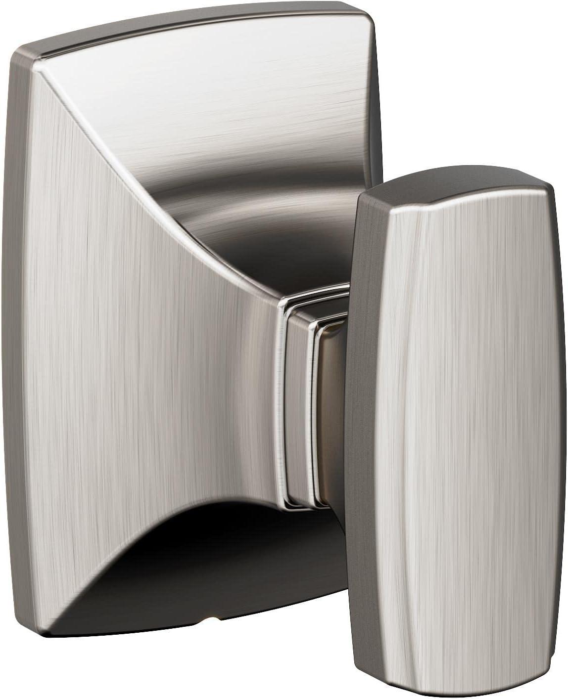 image:imageAmerock Champagne Bronze Highland Ridge Towel Bar 18 inch 457 mm 4 Piece Bathroom Accessories SetBrushed Nickel