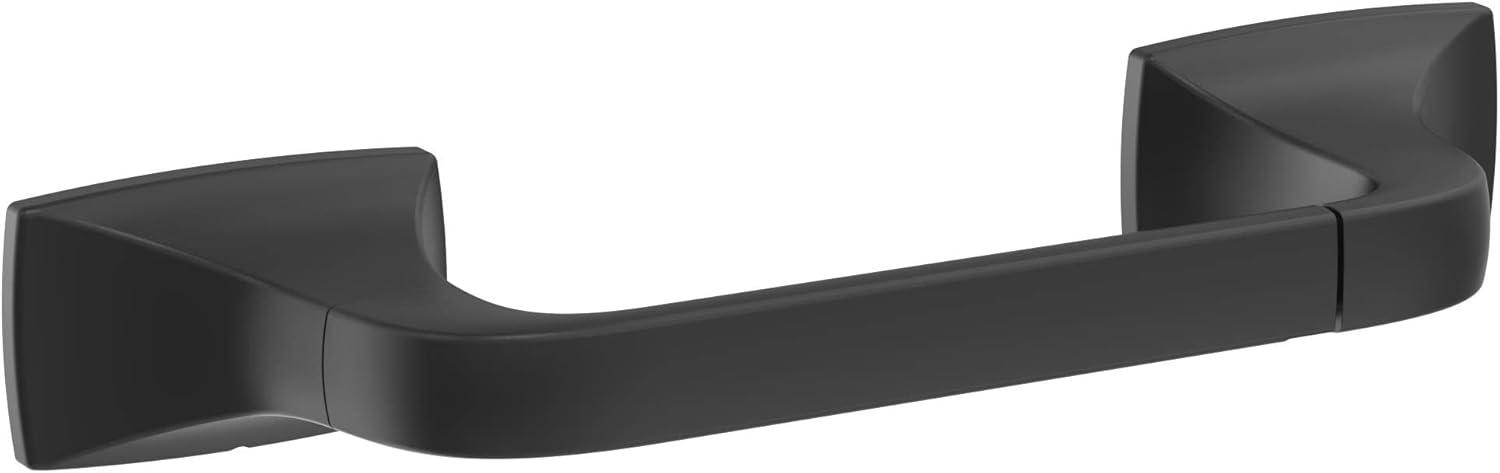 image:imageAmerock Champagne Bronze Highland Ridge Towel Bar 18 inch 457 mm 4 Piece Bathroom Accessories SetMatte Black