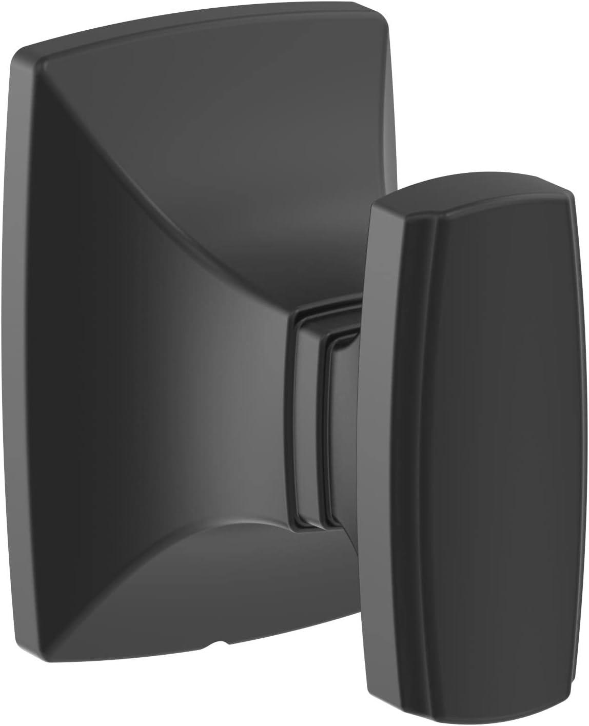 image:imageAmerock Champagne Bronze Highland Ridge Towel Bar 18 inch 457 mm 4 Piece Bathroom Accessories SetMatte Black