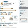Amerock | Champagne Bronze | Highland Ridge | Towel Bar | 18 inch (457 mm) | 4 Piece | Bathroom Accessories Set(Champagne Bronze)