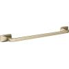 Amerock | Champagne Bronze | Highland Ridge | Towel Bar | 18 inch (457 mm) | 4 Piece | Bathroom Accessories Set(Golden Champagne)