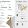Amerock | Champagne Bronze | Stature | Towel Bar | 18 inch (457 mm) | 4 Piece | Bathroom Accessories Set