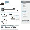 Amerock | Oil Rubbed Bronze | Stature | Towel Bar | 18 inch (457 mm) | 4 Piece | Bathroom Accessories Set