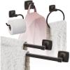 Amerock | Oil Rubbed Bronze | Stature | 5 Piece | Bathroom Accessories Set