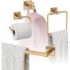 Amerock | Champagne Bronze | Appoint | Towel Bar | 18 inch (457 mm) | 4 Piece | Bathroom Accessories Set