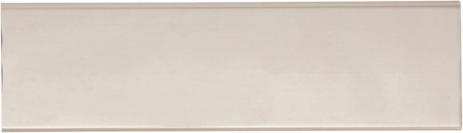image:imageAmerock Cabinet Pull Oil Rubbed Bronze 334 inch 96 mm Center to Center Edge Pull 1 Pack Drawer Pull Drawer Handle Cabinet HardwarePolished Nickel