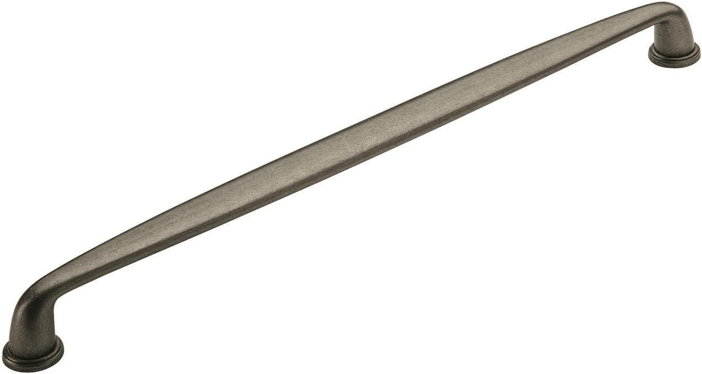 image:imageAmerock Cabinet Pull Weathered Nickel 3 inch 76 mm Center to Center Kane 1 Pack Drawer Pull Drawer Handle Cabinet HardwareWeathered Nickel