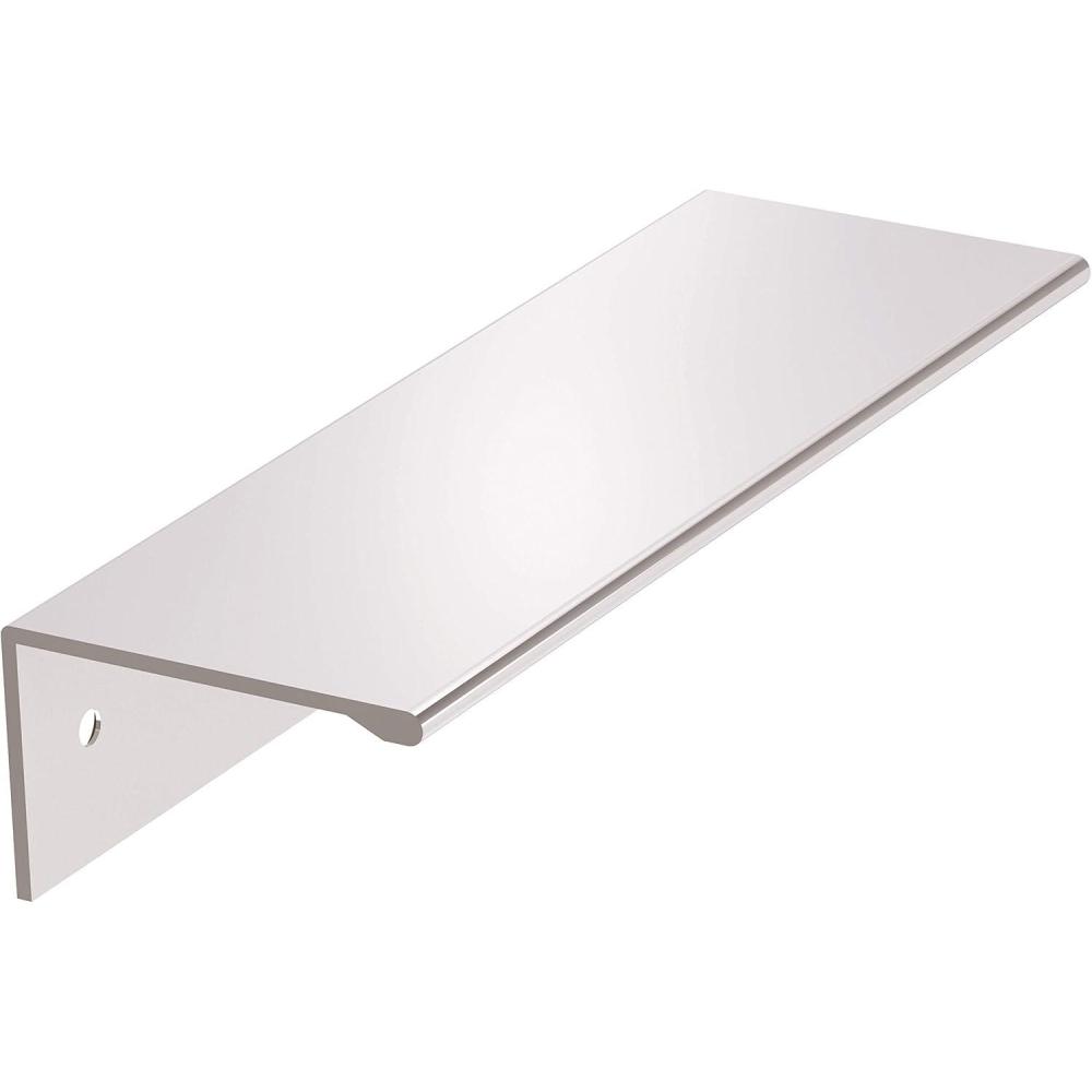 image:imageAmerock Cabinet Pull Oil Rubbed Bronze 334 inch 96 mm Center to Center Edge Pull 1 Pack Drawer Pull Drawer Handle Cabinet HardwarePolished Chrome