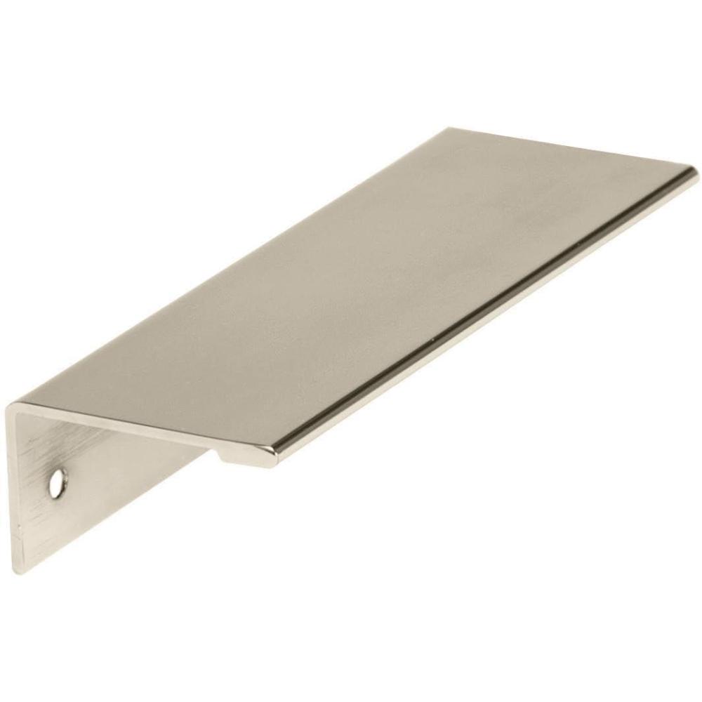 image:imageAmerock Cabinet Pull Oil Rubbed Bronze 334 inch 96 mm Center to Center Edge Pull 1 Pack Drawer Pull Drawer Handle Cabinet HardwarePolished Nickel