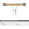 Amerock | Appliance Pull | Gilded Bronze | 8 inch (203 mm) Center to Center | Revitalize | 1 Pack | Drawer Pull | Drawer Handle | Cabinet Hardware(Gilded Bronze)