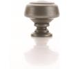 Amerock | Cabinet Knob | Weathered Nickel | 1-3/16 inch (30 mm) Diameter | Kane | 1 Pack | Drawer Knob | Cabinet Hardware(Weathered Nickel)
