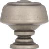 Amerock | Cabinet Knob | Weathered Nickel | 1-3/16 inch (30 mm) Diameter | Kane | 1 Pack | Drawer Knob | Cabinet Hardware(Weathered Nickel)