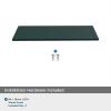 Amerock | Cabinet Pull | Oil Rubbed Bronze | 3-3/4 inch (96 mm) Center to Center | Edge Pull | 1 Pack | Drawer Pull | Drawer Handle | Cabinet Hardware(Matte Black)