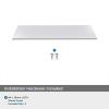 Amerock | Cabinet Pull | Oil Rubbed Bronze | 3-3/4 inch (96 mm) Center to Center | Edge Pull | 1 Pack | Drawer Pull | Drawer Handle | Cabinet Hardware(Polished Chrome)