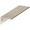 Amerock | Cabinet Pull | Oil Rubbed Bronze | 3-3/4 inch (96 mm) Center to Center | Edge Pull | 1 Pack | Drawer Pull | Drawer Handle | Cabinet Hardware(Polished Nickel)