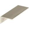 Amerock | Cabinet Pull | Oil Rubbed Bronze | 3-3/4 inch (96 mm) Center to Center | Edge Pull | 1 Pack | Drawer Pull | Drawer Handle | Cabinet Hardware(Satin Nickel)