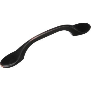 Amerock | Cabinet Pull | Oil Rubbed Bronze | 3 inch (76 mm) Center to Center | Ravino | Drawer Pull | Drawer Handle | Cabinet Hardware, 10 Count(Pack of 1)