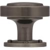 Amerock | Cabinet Knob | Graphite | 1-1/4 inch (32 mm) Diameter | Rochdale | 1 Pack | Drawer Knob | Cabinet Hardware