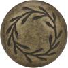 Amerock | Cabinet Knob | Oil Rubbed Bronze | 1-5/16 inch (33 mm) Diameter | Nature’S Splendor | 1 Pack | Drawer Knob | Cabinet Hardware(Weathered Brass)