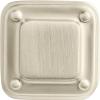Amerock | Kitchen Cabinet Knob | Antique Iron | 1-3/16 in (30 mm) | Jolene | 1 Pack | Furniture Hardware | Bathroom Drawer Knob| Dresser Drawer Handle | Cabinet Pull(Silver Champagne)