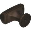 Amerock 1853555 Highland Ridge 1-3/8 in (35 mm) Length Caramel Bronze Cabinet Knob