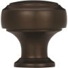 Amerock 1853556 Highland Ridge 1-3/16 in (30 mm) Diameter Caramel Bronze Cabinet Knob