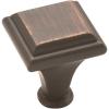 Amerock | Cabinet Knob | Satin Nickel | 1 inch (25 mm) Length | Manor | 1 Pack | Drawer Knob | Cabinet Hardware(Oil Rubbed Bronze)