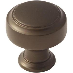 Amerock 1853556 Highland Ridge 1-3/16 in (30 mm) Diameter Caramel Bronze Cabinet Knob