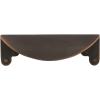 Amerock | Cabinet Cup Pull | Satin Nickel | 3 inch (76 mm) Center to Center | Inspirations | 1 Pack | Drawer Pull | Drawer Handle | Cabinet Hardware(Oil Rubbed Bronze)