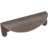 Amerock | Cabinet Cup Pull | Satin Nickel | 3 inch (76 mm) Center to Center | Inspirations | 1 Pack | Drawer Pull | Drawer Handle | Cabinet Hardware(Oil Rubbed Bronze)