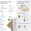 Amerock | Champagne Bronze | Mulholland | 5 Piece | Bathroom Accessories Set