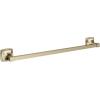 Amerock | Golden Champagne | Stature |Towel Bar | 18 inch (457 mm) | 4 Piece | Bathroom Accessories Set