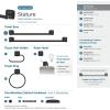 Amerock | Matte Black | Stature | 5 Piece | Bathroom Accessories Set