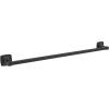 Amerock | Matte Black | Stature | Towel Bar | 24 inch (610 mm) | 4 Piece | Bathroom Accessories Set
