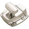 Amerock | Cabinet Latch | Polished Nickel | 1-7/8 inch (48 mm) Length | Highland Ridge | 1 Pack | Cabinet Hardware(Polished Nickel)
