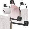 Amerock | Matte Black | Stature | 5 Piece | Bathroom Accessories Set