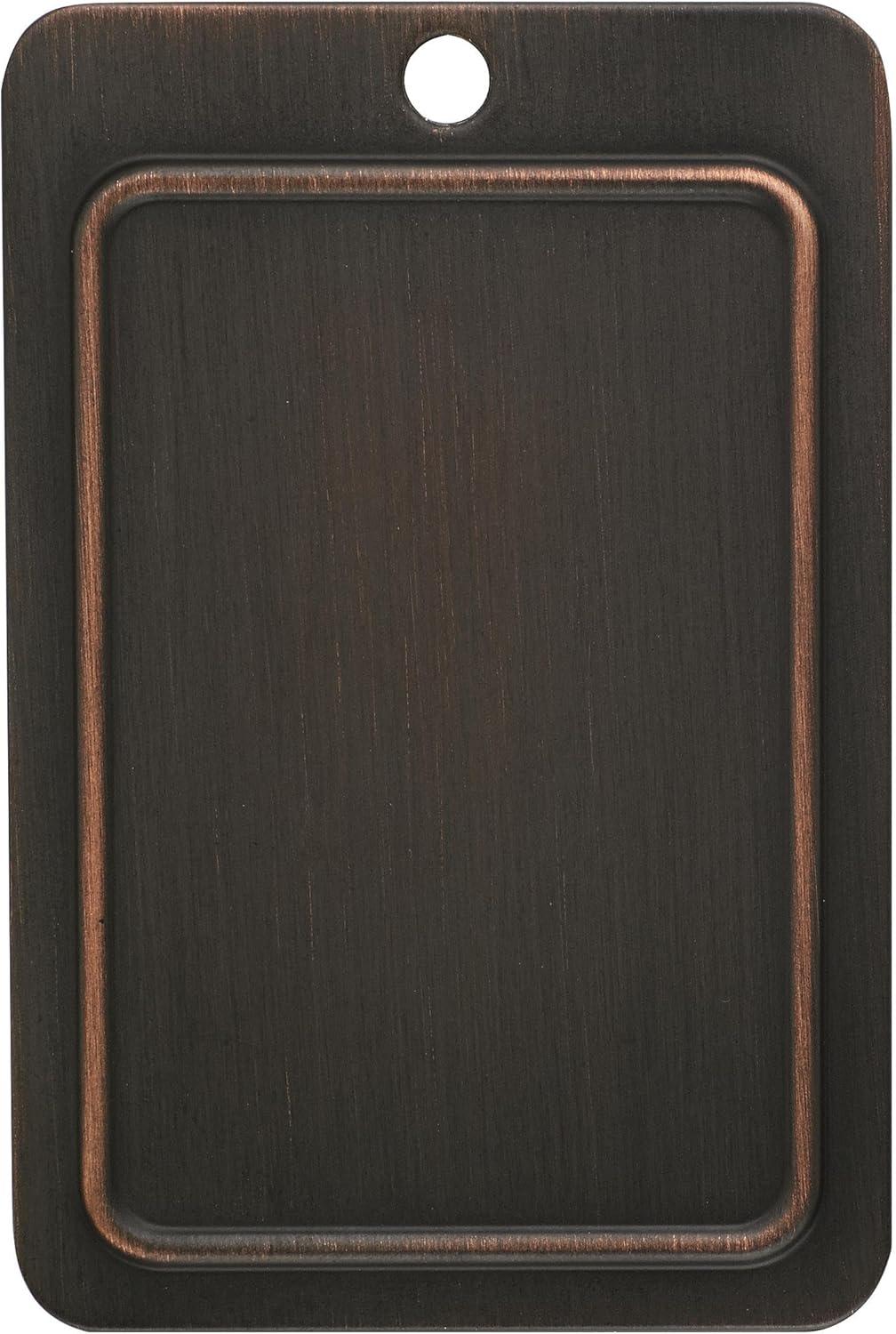 image:imageAmerock Cabinet Finger Pull Oil Rubbed Bronze 178 inch 48 mm Length Inspirations 1 Pack Drawer Pull Drawer Handle Cabinet Hardware