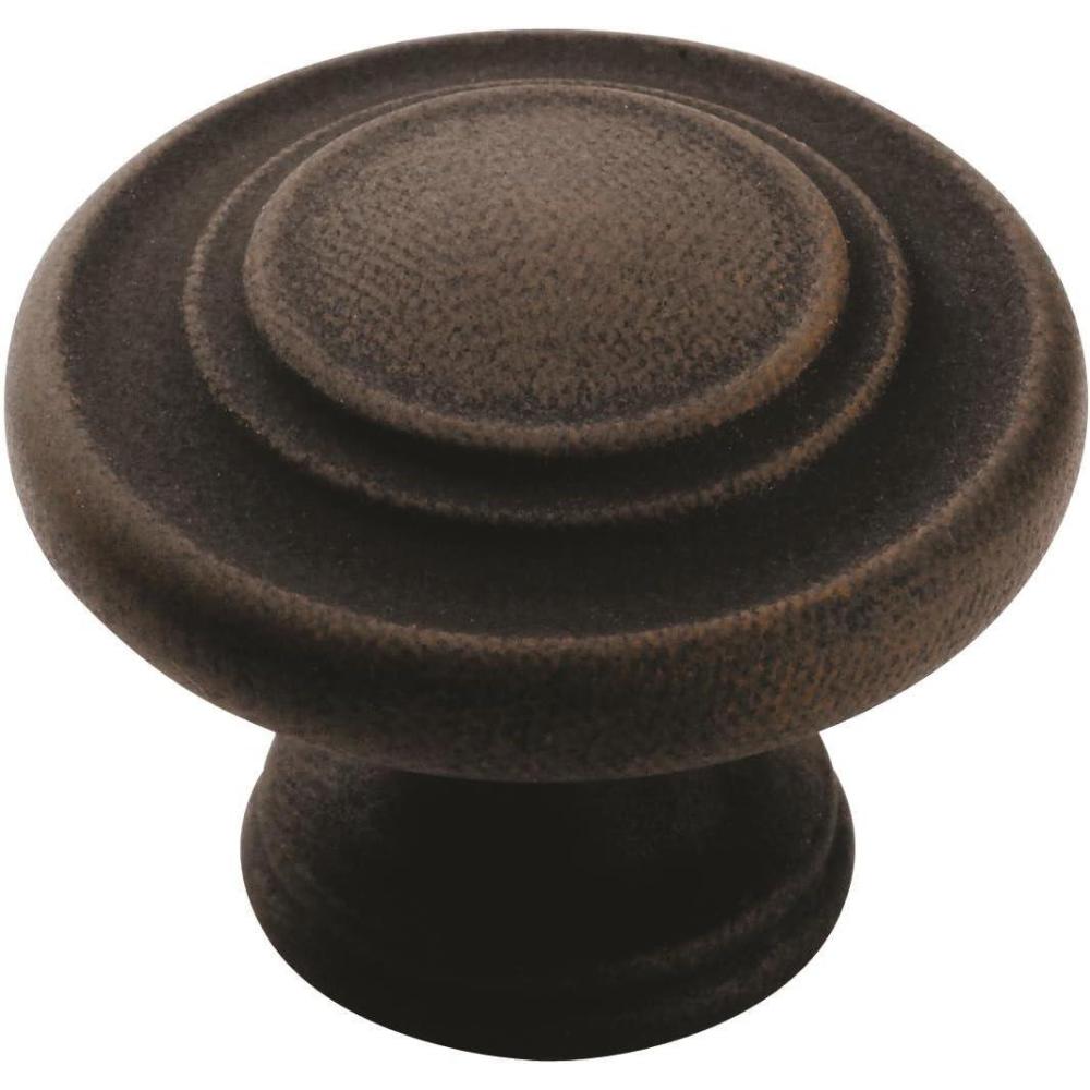 image:imageAmerock Cabinet Knob Antique Rust 1516 inch 33 mm Diameter Inspirations 1 Pack Drawer Knob Cabinet HardwareAntique Rust