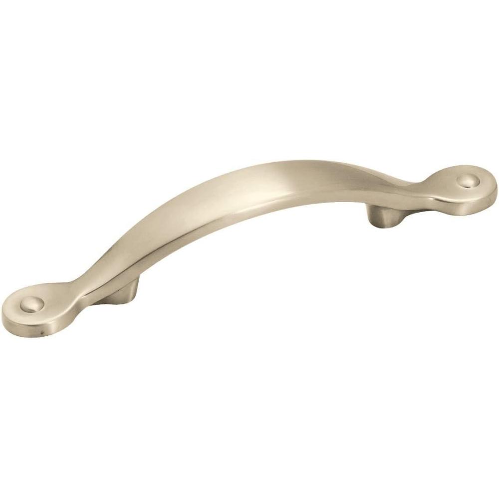 image:imageAmerock BP1590ART Inspirations Plain 3Inch Center Pull Antique RustSatin Nickel
