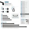 Amerock | Appliance Pull | Oil Rubbed Bronze | 8 inch (203 mm) Center to Center | Blackrock | 1 Pack | Drawer Pull | Drawer Handle | Cabinet Hardware