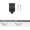 Amerock | Cabinet Finger Pull | Matte Black | 1-7/8 inch (48 mm) Length | Inspirations | 1 Pack | Drawer Pull | Drawer Handle | Cabinet Hardware