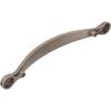 Amerock | Cabinet Pull | Weathered Nickel | 5-1/16 inch (128 mm) Center to Center | Inspirations | 1 Pack | Drawer Pull | Drawer Handle | Cabinet Hardware