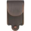 Amerock | Cabinet Finger Pull | Oil Rubbed Bronze | 1-7/8 inch (48 mm) Length | Inspirations | 1 Pack | Drawer Pull | Drawer Handle | Cabinet Hardware