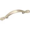 Amerock BP1590-ART Inspirations Plain 3-Inch Center Pull, Antique Rust(Satin Nickel)