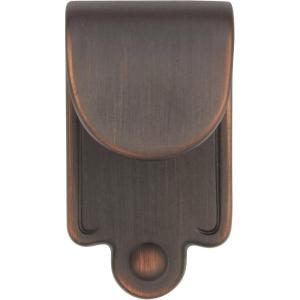Amerock | Cabinet Finger Pull | Oil Rubbed Bronze | 1-7/8 inch (48 mm) Length | Inspirations | 1 Pack | Drawer Pull | Drawer Handle | Cabinet Hardware