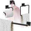Amerock | Oil Rubbed Bronze | Appoint |Towel Bar | 24 inch (610 mm) | 4 Piece | Bathroom Accessories Set
