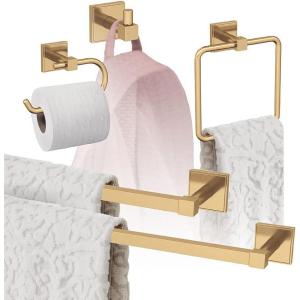Amerock | Champagne Bronze | Appoint | 5 Piece | Bathroom Accessories Set