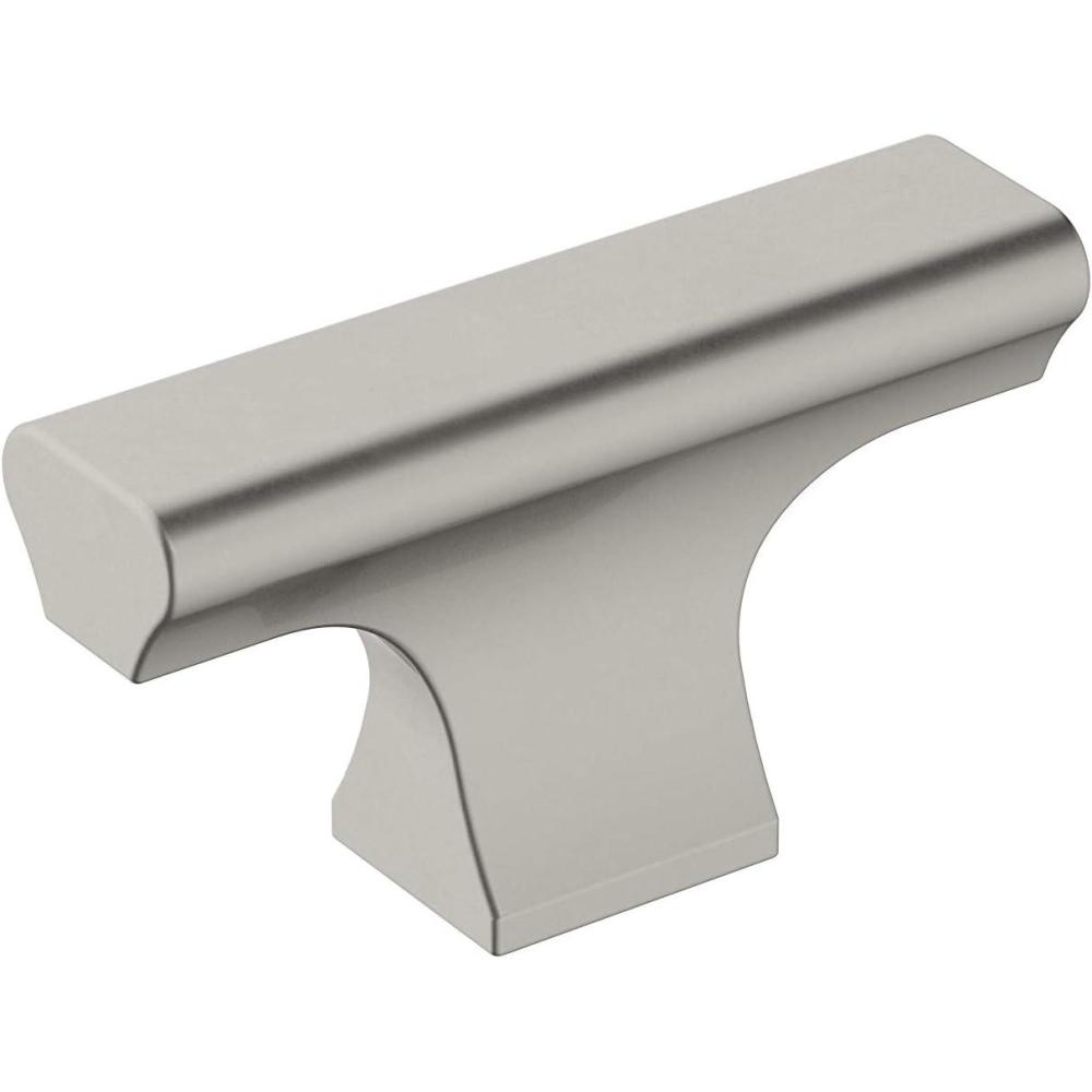 image:imageAmerock Cabinet Knob Satin Nickel 2 inch 51 mm Length Status 1 Pack Drawer Knob Cabinet Hardware