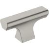 Amerock | Cabinet Knob | Satin Nickel | 2 inch (51 mm) Length | Status | 1 Pack | Drawer Knob | Cabinet Hardware